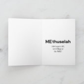 聖書おもしろいのハッピーバースデー カード (内部)