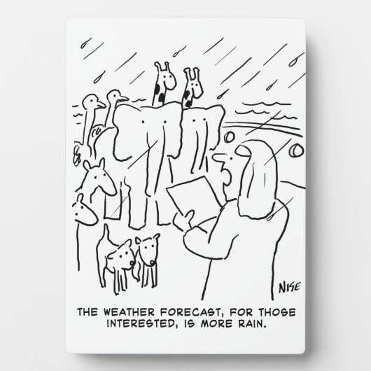 聖書おもしろい勉強聖書の物語。ノアの箱舟おもしろい フォトプラーク (正面)