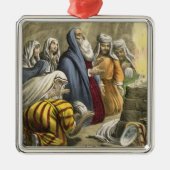 聖書からの避難所を、残すことのノアの犠牲 メタルオーナメント (正面)