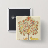 「聖書からのNebuchadnezzarの夢 缶バッジ (正面&裏面)