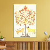 聖書からネブカドネザルの夢 キャンバスプリント (インサイチュ (リビング))