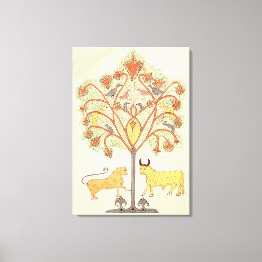 聖書からネブカドネザルの夢 キャンバスプリント (正面)