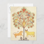 聖書からネブカドネザルの夢 ポストカード (正面/裏面)