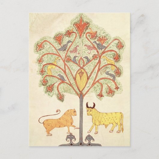 聖書からネブカドネザルの夢 ポストカード (正面)