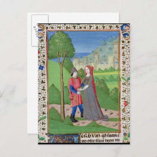 聖書からホシーと売春婦 ポストカード (正面/裏面)