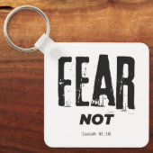 聖書ではない聖句キーチェーンを恐れる キーホルダー (正面)