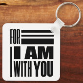 聖書ではない聖句キーチェーンを恐れる キーホルダー (裏面)