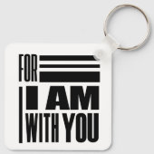 聖書ではない聖句キーチェーンを恐れる キーホルダー (裏面)