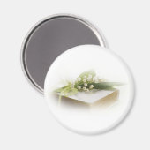 聖書と渓谷のユリ マグネット (正面/裏面)