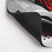 聖書と赤バラ マウスパッド (コーナー)