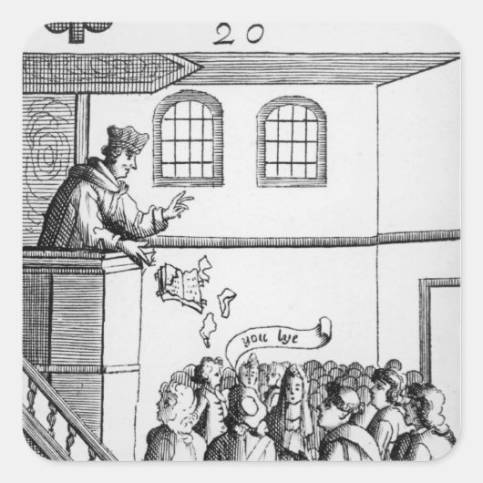 聖書に反対するイエズス会の説教 スクエアシール (正面)