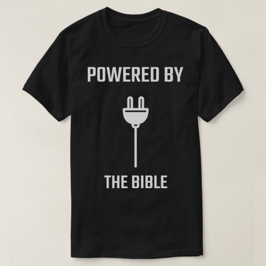 聖書に基づいている Tシャツ (デザイン正面)