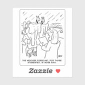 聖書のおもしろい勉強またはノアの箱舟の聖書の物語 シール (シート)