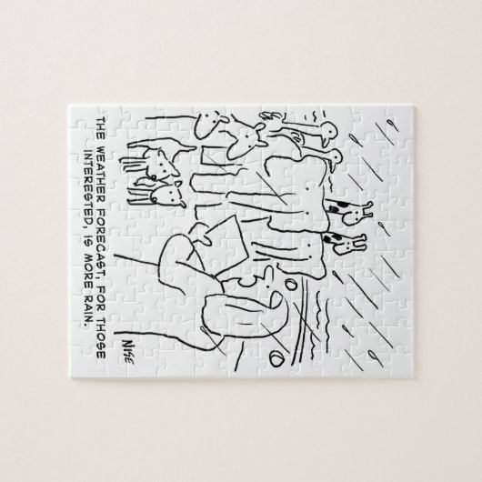 聖書のおもしろい勉強またはノアの箱舟の聖書の物語 ジグソーパズル (横)