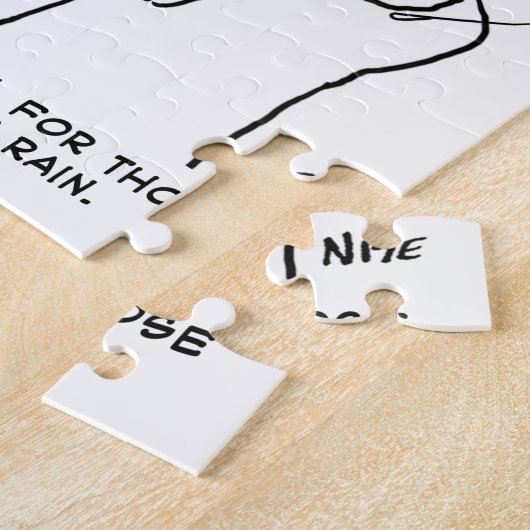 聖書のおもしろい勉強またはノアの箱舟の聖書の物語 ジグソーパズル (側面)