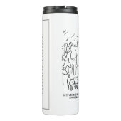 聖書のおもしろい勉強またはノアの箱舟の聖書の物語 タンブラー (裏面)