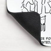 聖書のおもしろい勉強またはノアの箱舟の聖書の物語 マウスパッド (コーナー)