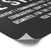 聖書のお気に入りの詩のポスター、クリスチャン、強く ポスター (角)