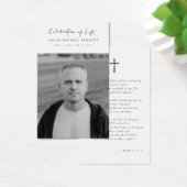 聖書のお祝い生活葬儀祈りの言葉カード (デスク)