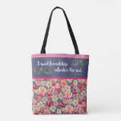 聖書のかわいらしフローラ トートバッグ (裏面)