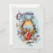 聖書のイラストレーション シーズンポストカード (正面/裏面)