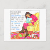 聖書のインスピレーション ポストカード (正面)