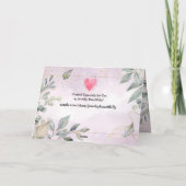 聖書のイースターグリーティングカード カード (裏面)