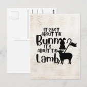 聖書のイースター ポストカード (正面/裏面)