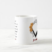 聖書のカスタム聖句 コーヒーマグカップ (中央)