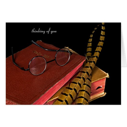 聖書のキジの羽 (正面横)