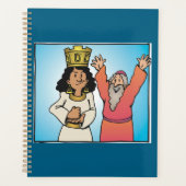 聖書のクイーンと預言者の信仰に基づくキャラクター プランナー手帳 (正面)