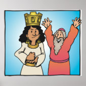 聖書のクイーンと預言者の信仰に基づくキャラクター ポスター (正面)