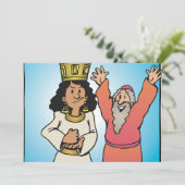 聖書のクイーンと預言者の信仰に基づくキャラクター 招待状 (スタンド正面)