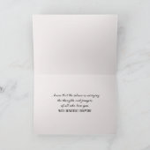 聖書のグラジオラスとグラスの共感性 カード (内部)