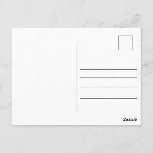 聖書のグリーティングポストカード 2 イエスはあなたを愛しています ポストカード (裏面)