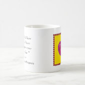 聖書のコーヒー・マグの神は失意を直します コーヒーマグカップ (中央)