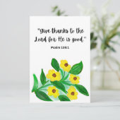 聖書のサンキューカード サンキューカード (スタンド正面)