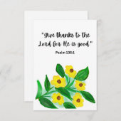 聖書のサンキューカード サンキューカード (正面/裏面)