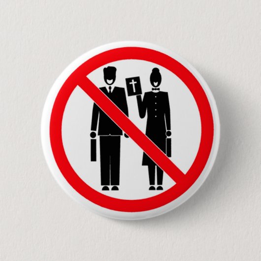 聖書のサンパー無し 缶バッジ (正面)