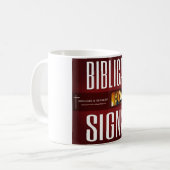 聖書のシンボルや象徴ITHの2018年のロゴ#2のマグ コーヒーマグカップ (正面左)