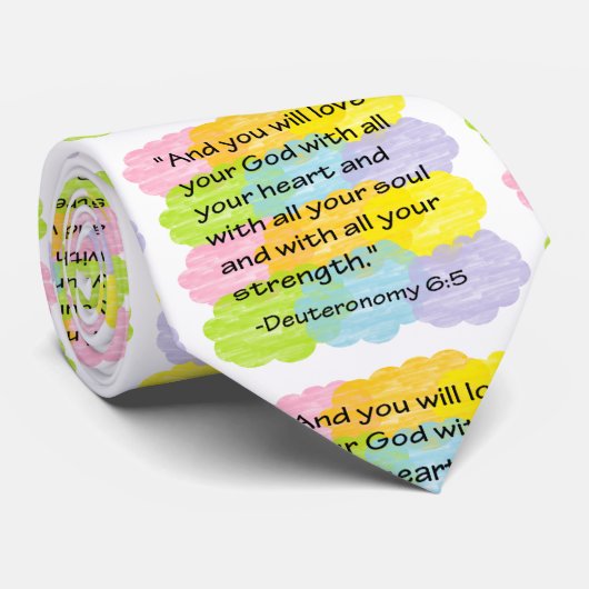 聖書のバイブルトーラーネックタイ ネクタイ (ロール)