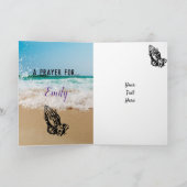 聖書のパーソナライズされた聖句クリスチャンが元気になる カード (内部)