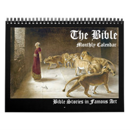 聖書のファインアート月次アートワーク カレンダー
