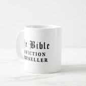 聖書のフィクションのベストセラー コーヒーマグカップ (正面左)
