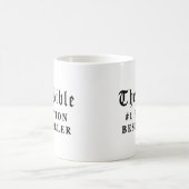 聖書のフィクションのベストセラー コーヒーマグカップ (中央)