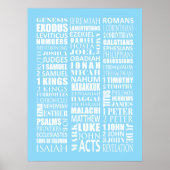 聖書のポスターウォールアートの本 ポスター (正面)