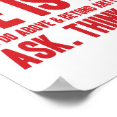 聖書のポスターEphesians 3:20彼は可能である – クリスチャン ポスター (角)