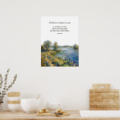 聖書のヨハネ7:38わたしに入っ信じた者は ポスター (キッチン)