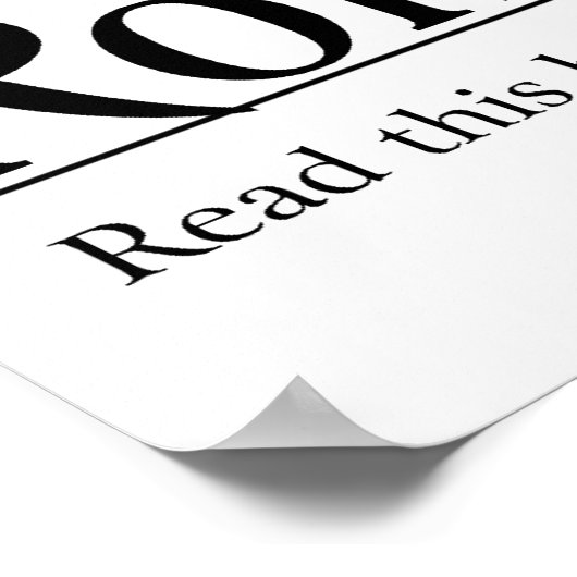 聖書のロ読ロマ人8:28 ポスター (角)