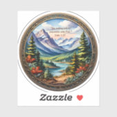 聖書の一節 オーダーメイド ビニールステッカー シール (シート)